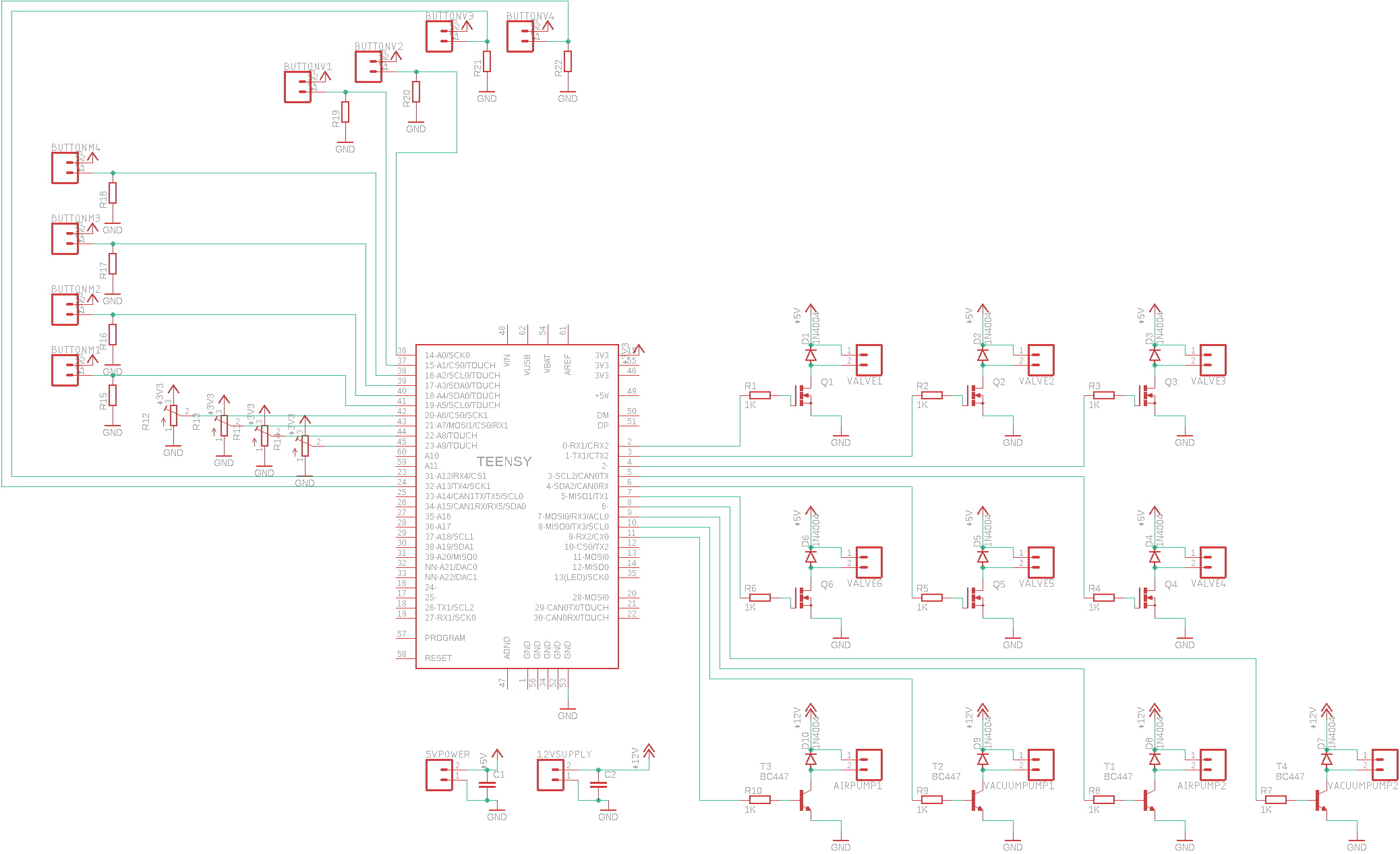 Control box circuit